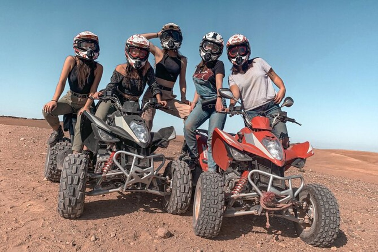 From Marrakech: Agafay Desert, Quad Tour, Camel Ride &amp; Dinner Show - Image - 3343